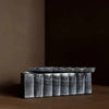 Black Marble Fluted Box Objects & Accents 