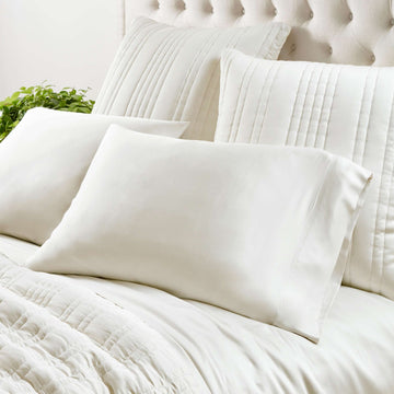 Blissful Bamboo Pearl Pillowcases Pillowcases 