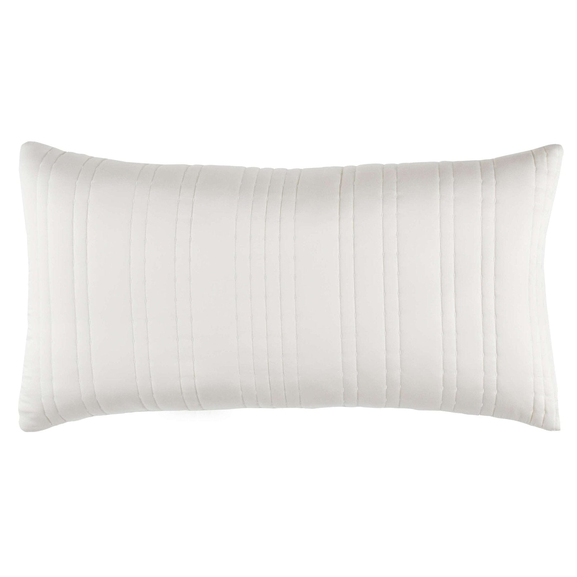 Blissful Bamboo Pearl/Silver Quilted Sham Quilted Sham 