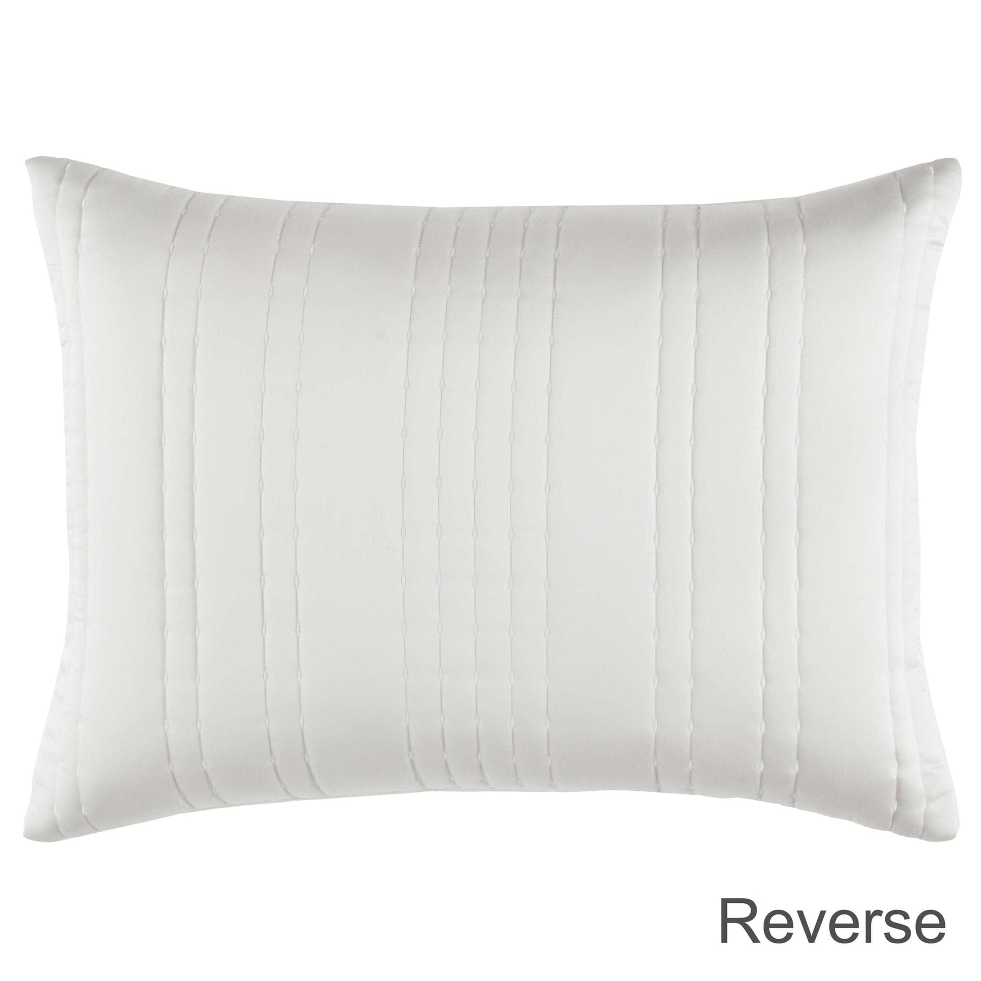 Blissful Bamboo Pearl/Silver Quilted Sham Quilted Sham 