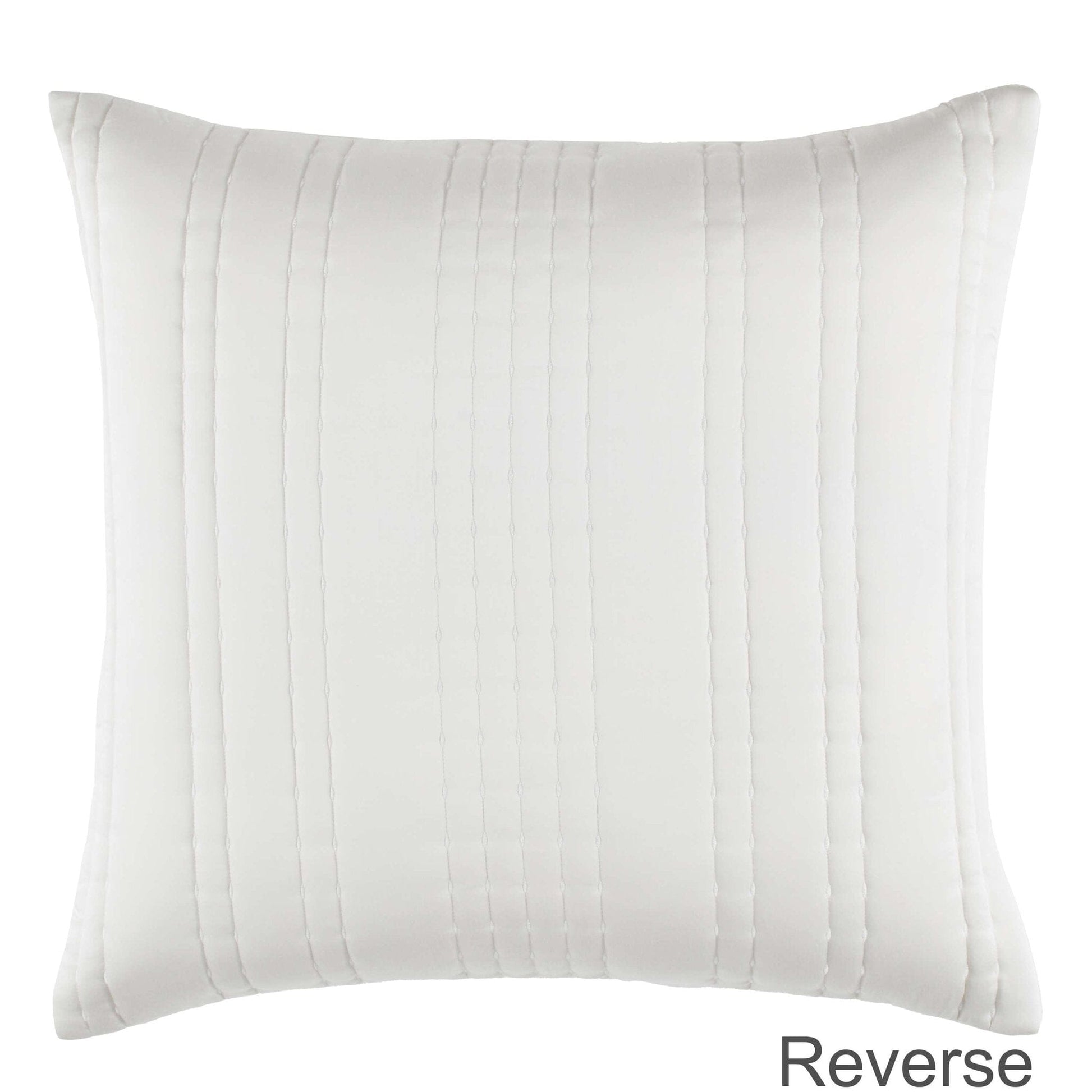 Blissful Bamboo Pearl/Silver Quilted Sham Quilted Sham 