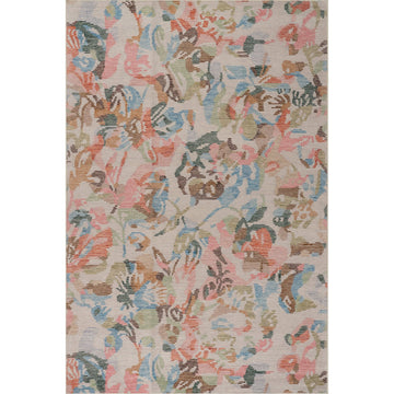 Bloom Machine Washable Rug - Blue Rugs 