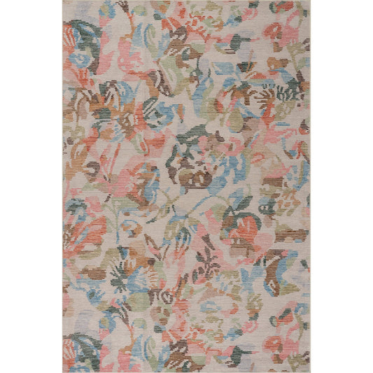 Bloom Machine Washable Rug - Blue Rugs 