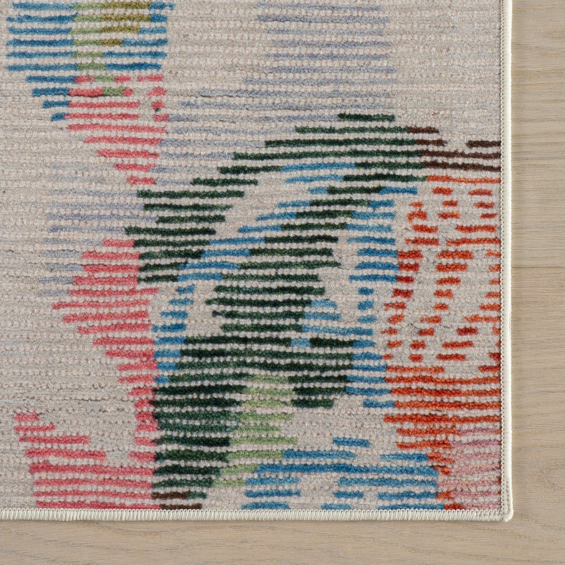 Bloom Machine Washable Rug - Blue Rugs 