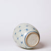 Blue and White Longevity Barrel Vase Vases, Planters & Jars 