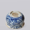 Blue and White Porcelain Bulbous Cachepot Vases, Planters & Jars 