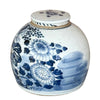 Blue and White Porcelain Four Seasons Ginger Jar Vases, Planters & Jars 