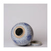 Blue and White Porcelain Scrolling Lotus Round Lidded Jar Vases, Planters & Jars 