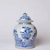Blue and White Porcelain Temple Jar Vases, Planters & Jars 