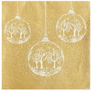 Boule a Neige Or- Paviot Dinner Napkin Kitchen 