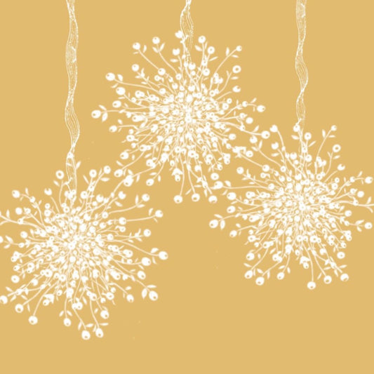 Boule de Gui Or- Paviot Dinner Napkin Kitchen 