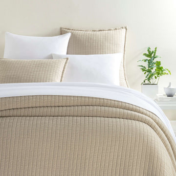 Boyfriend Sand Matelasse Coverlet Matelasse Coverlet 