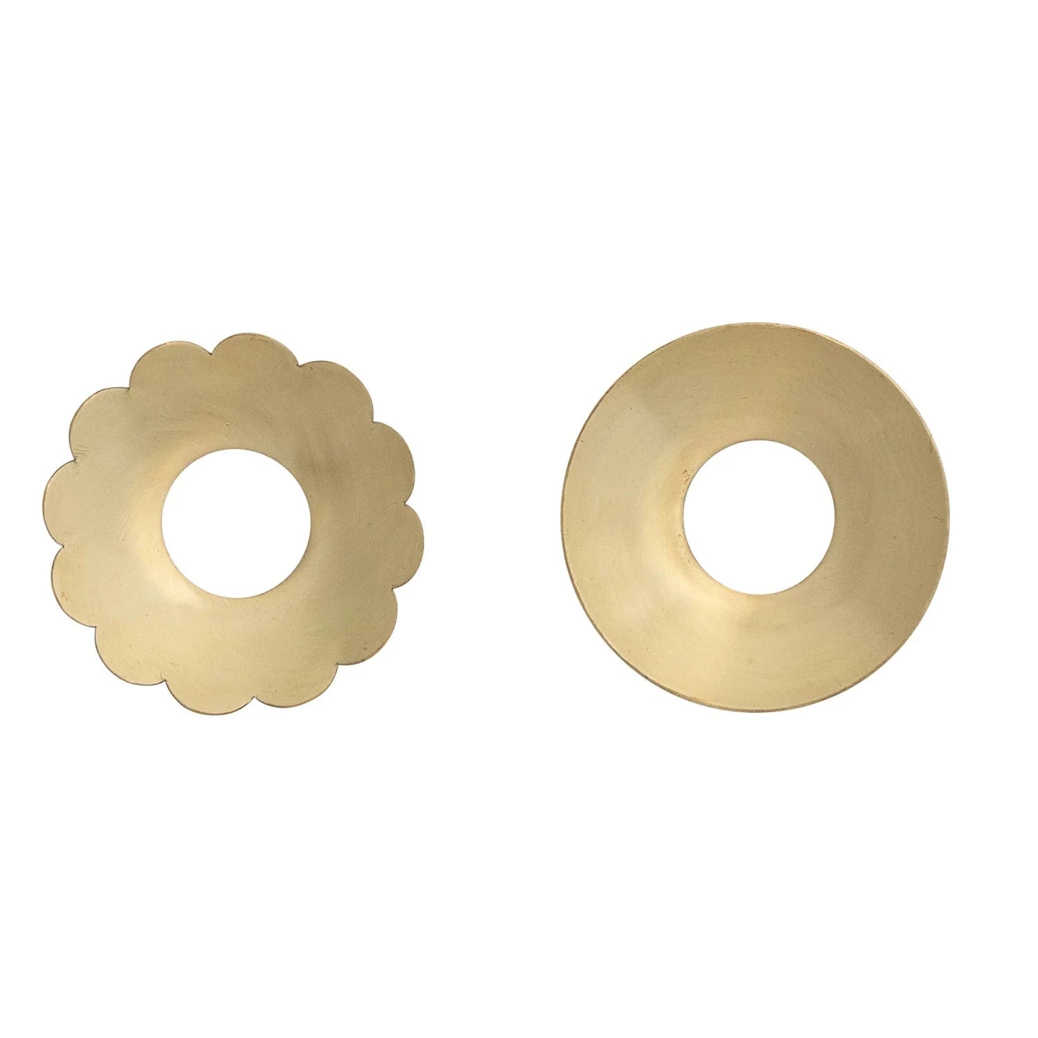 Brass Candle Bobeche Objects & Accents 