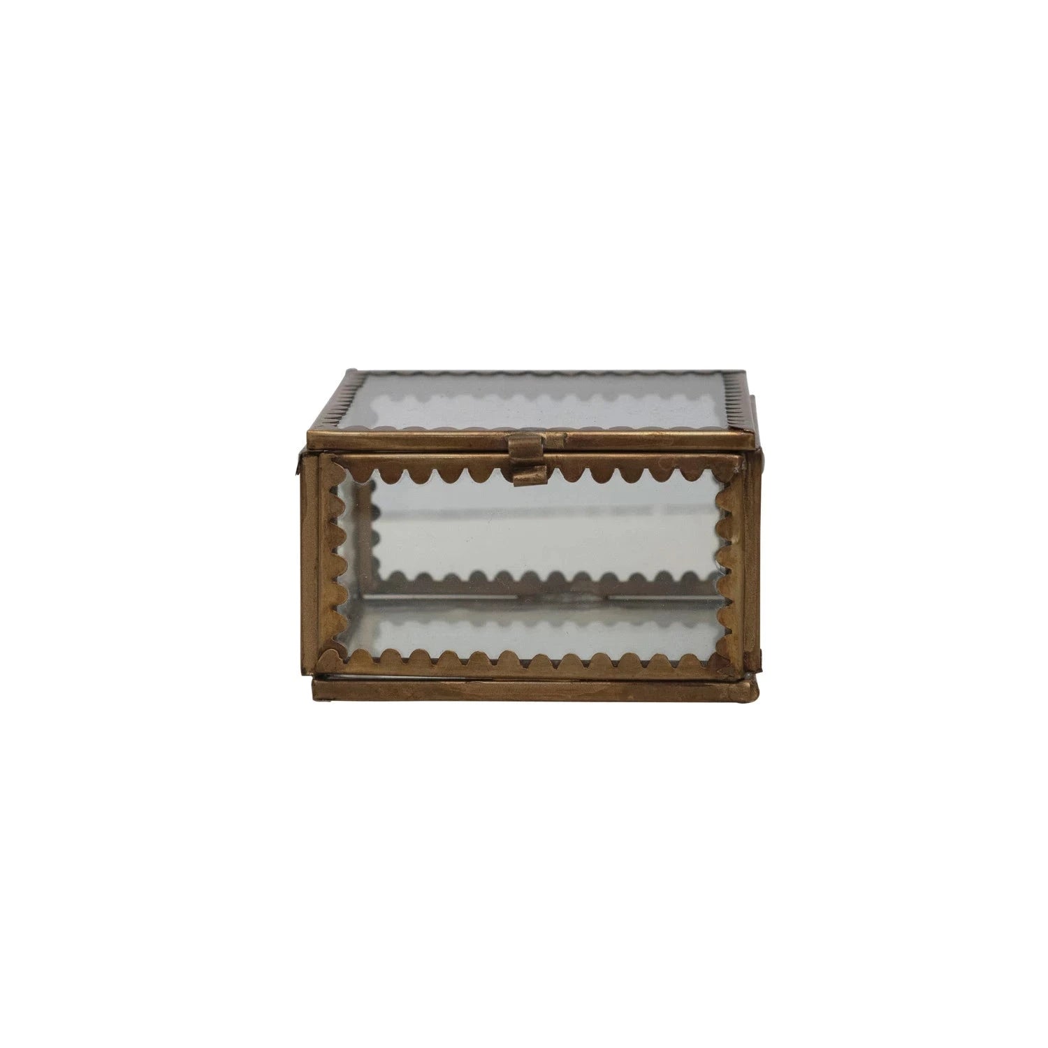 Brass & Glass Display Box Objects & Accents 