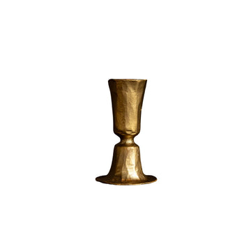 Brass Tapered Candle Holder Objects & Accents 