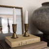 Brass Tapered Candle Holder Objects & Accents 