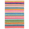 Bright Stripe Handwoven Indoor/Outdoor Rug - Multi Rugs 