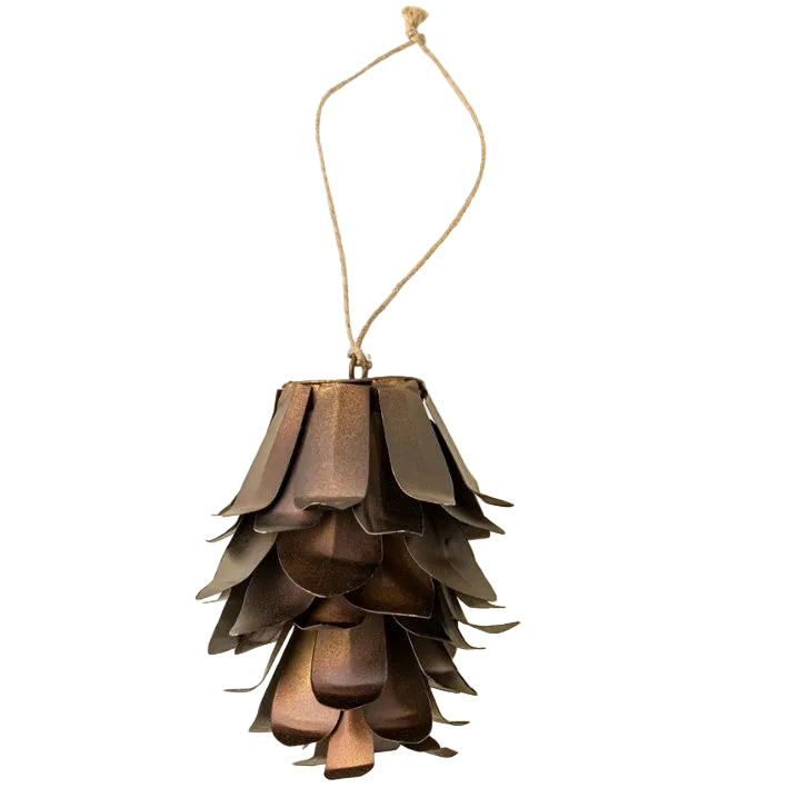 Bronze Pinecone Ornament Objects & Accents 