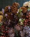 Brown Hydrangea Stem 18" Greenery 