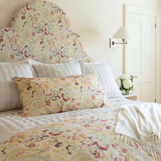 Brussels Ivory Quilted Sham Shams & Pillowcases 