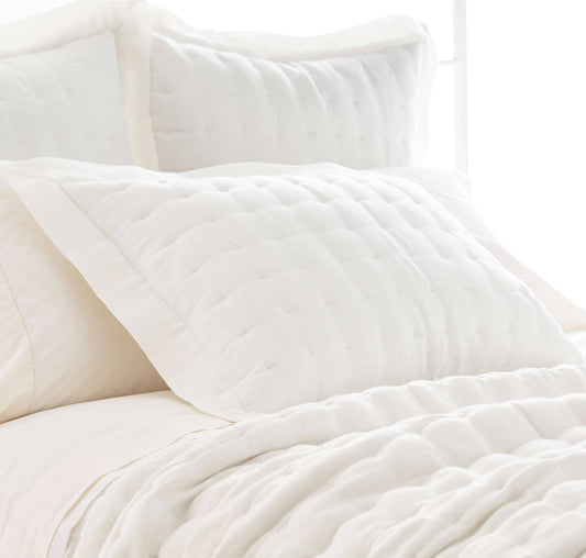 Brussels Ivory Quilted Sham