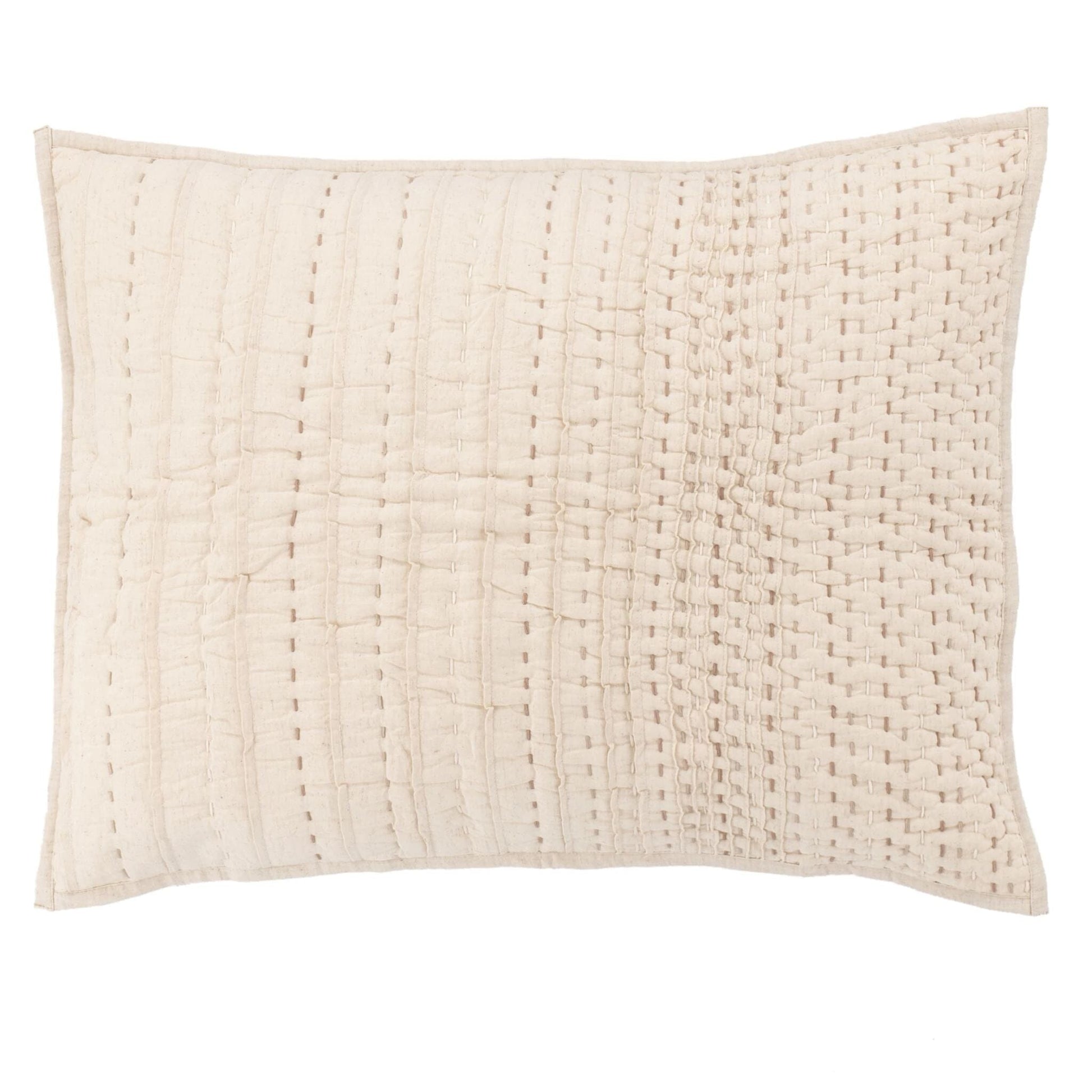 Bryant Natural Quilted Sham Quilted Sham 