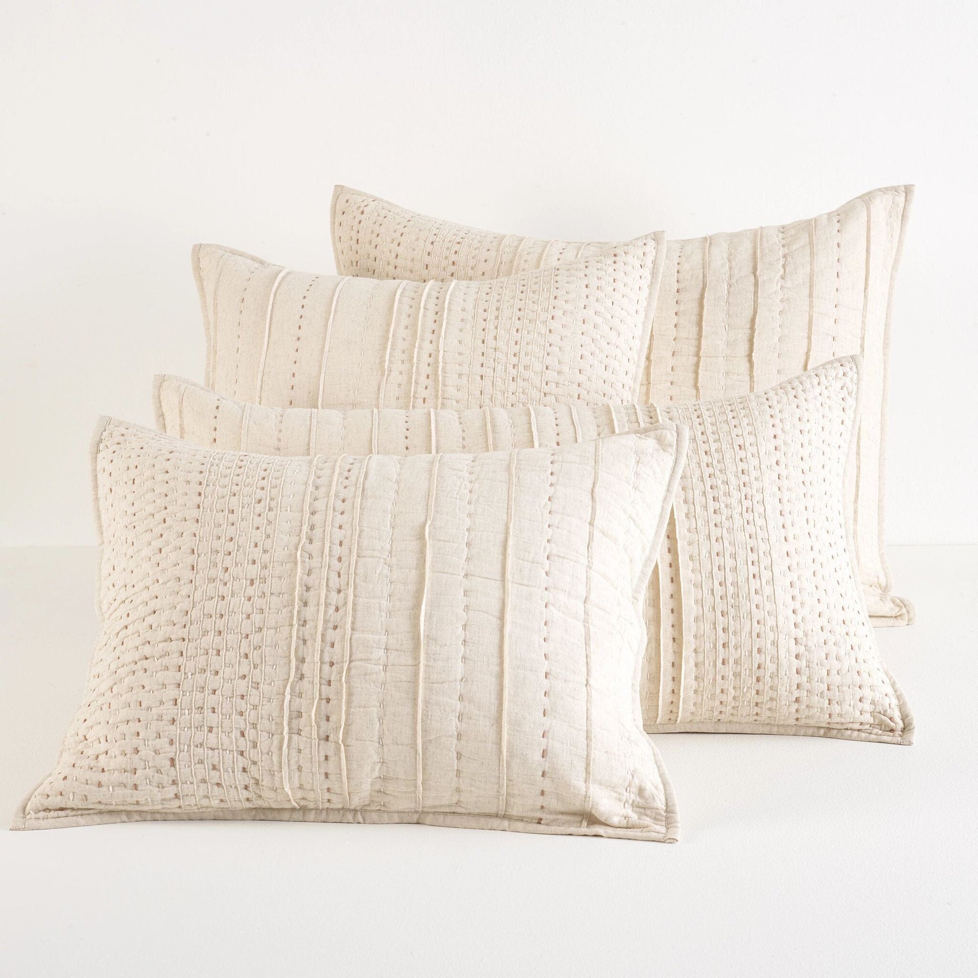 Bryant Natural Quilted Sham Quilted Sham 