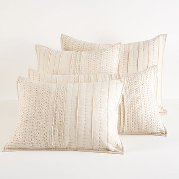 Bryant Natural Quilted Sham Quilted Sham 