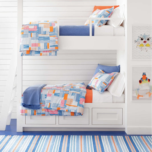 Bubble French Blue Matelasse Coverlet Matelasse Coverlet 