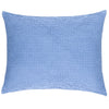 Bubble French Blue Matelasse Sham Matelasse Sham 