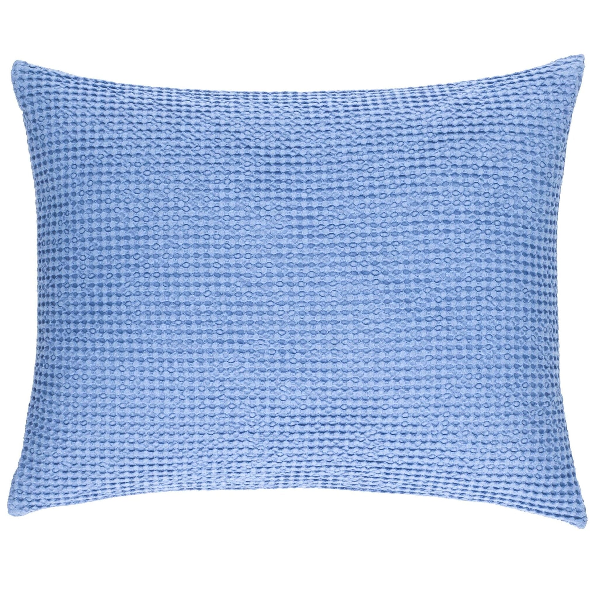 Bubble French Blue Matelasse Sham Matelasse Sham 