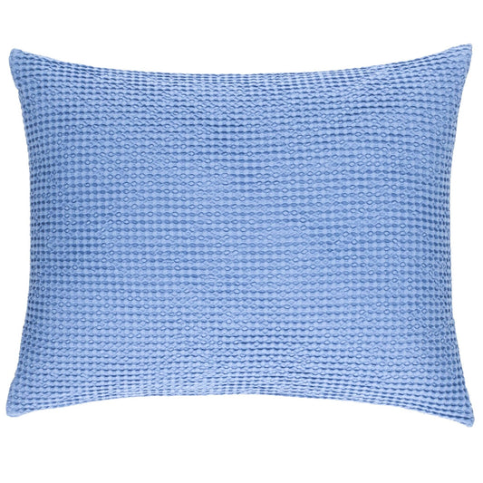 Bubble French Blue Matelasse Sham Matelasse Sham 