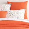 Bubble Tangerine Matelasse Sham Matelasse Sham 