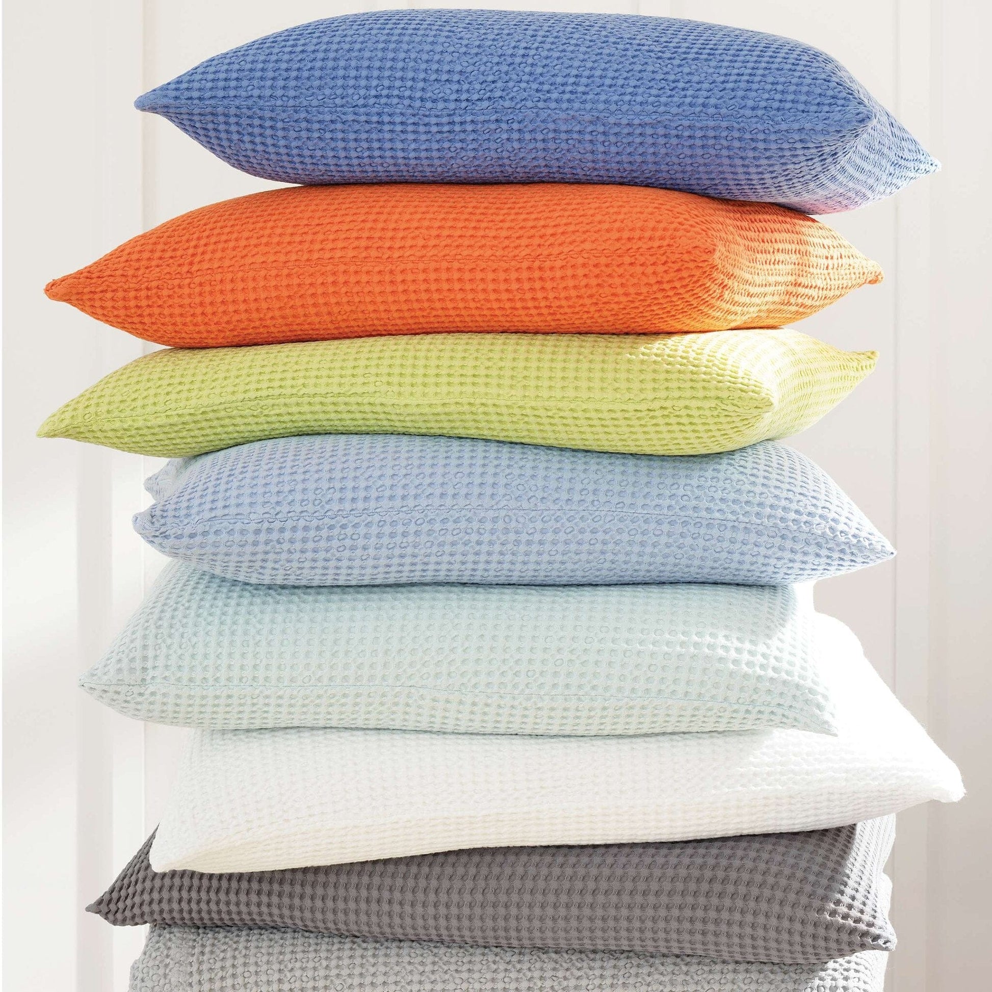 Bubble Tangerine Matelasse Sham Matelasse Sham 
