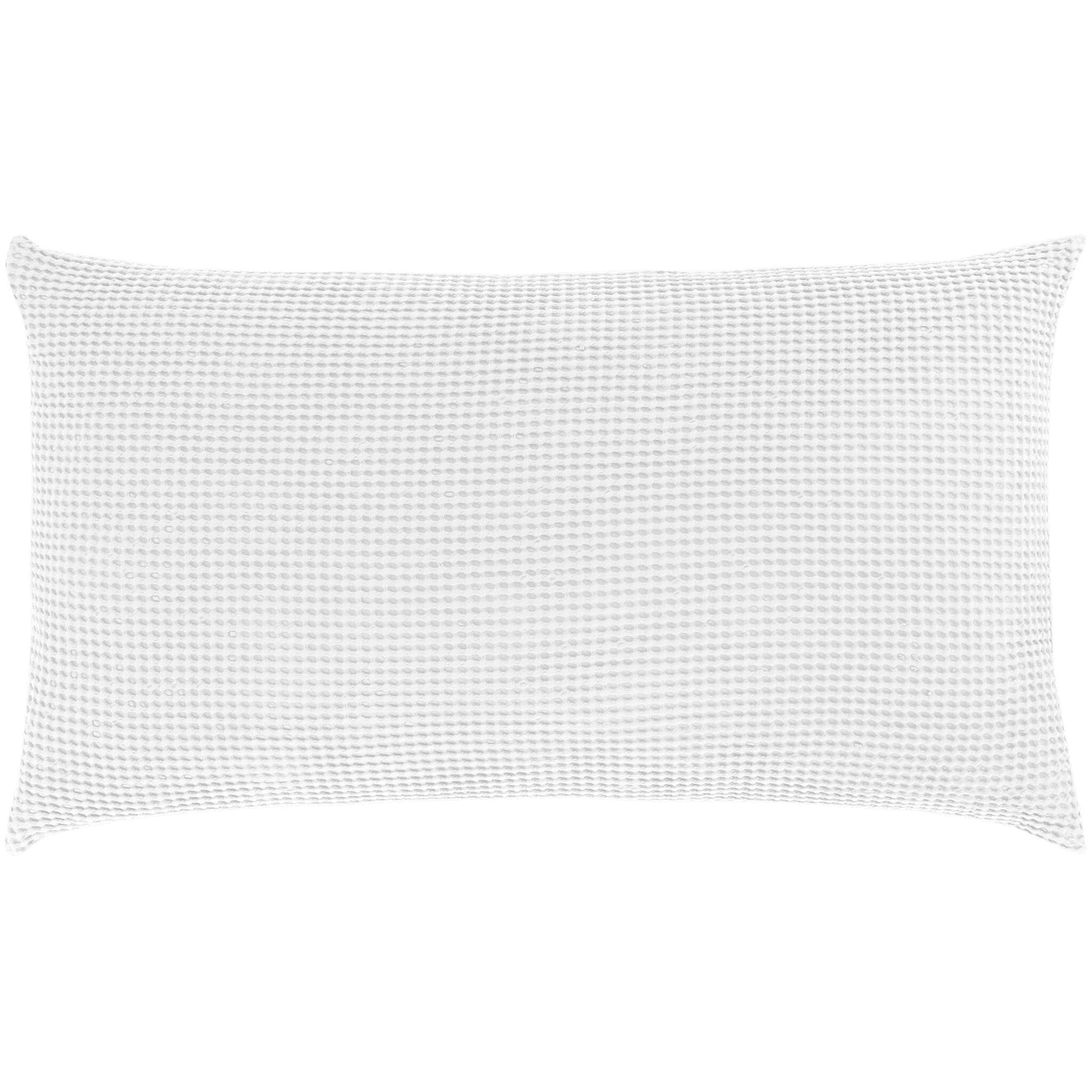 Bubble White Matelasse Sham Matelasse Sham 