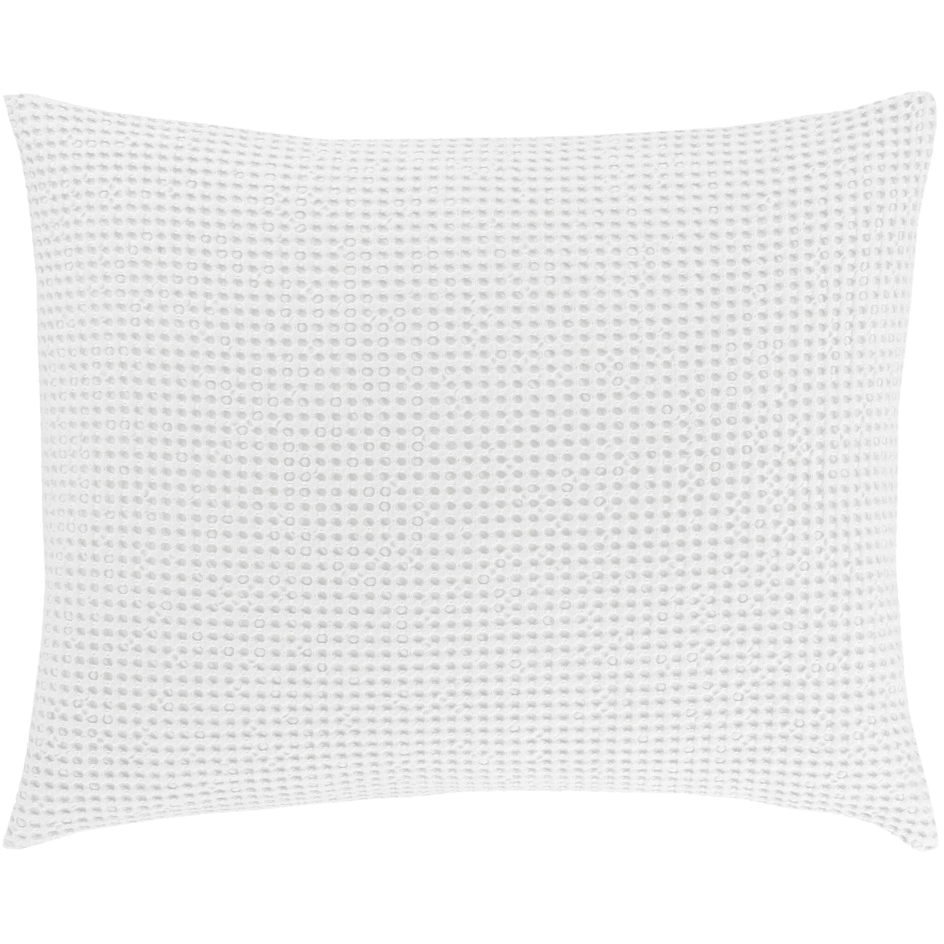 Bubble White Matelasse Sham Matelasse Sham 