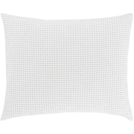 Bubble White Matelasse Sham Matelasse Sham 