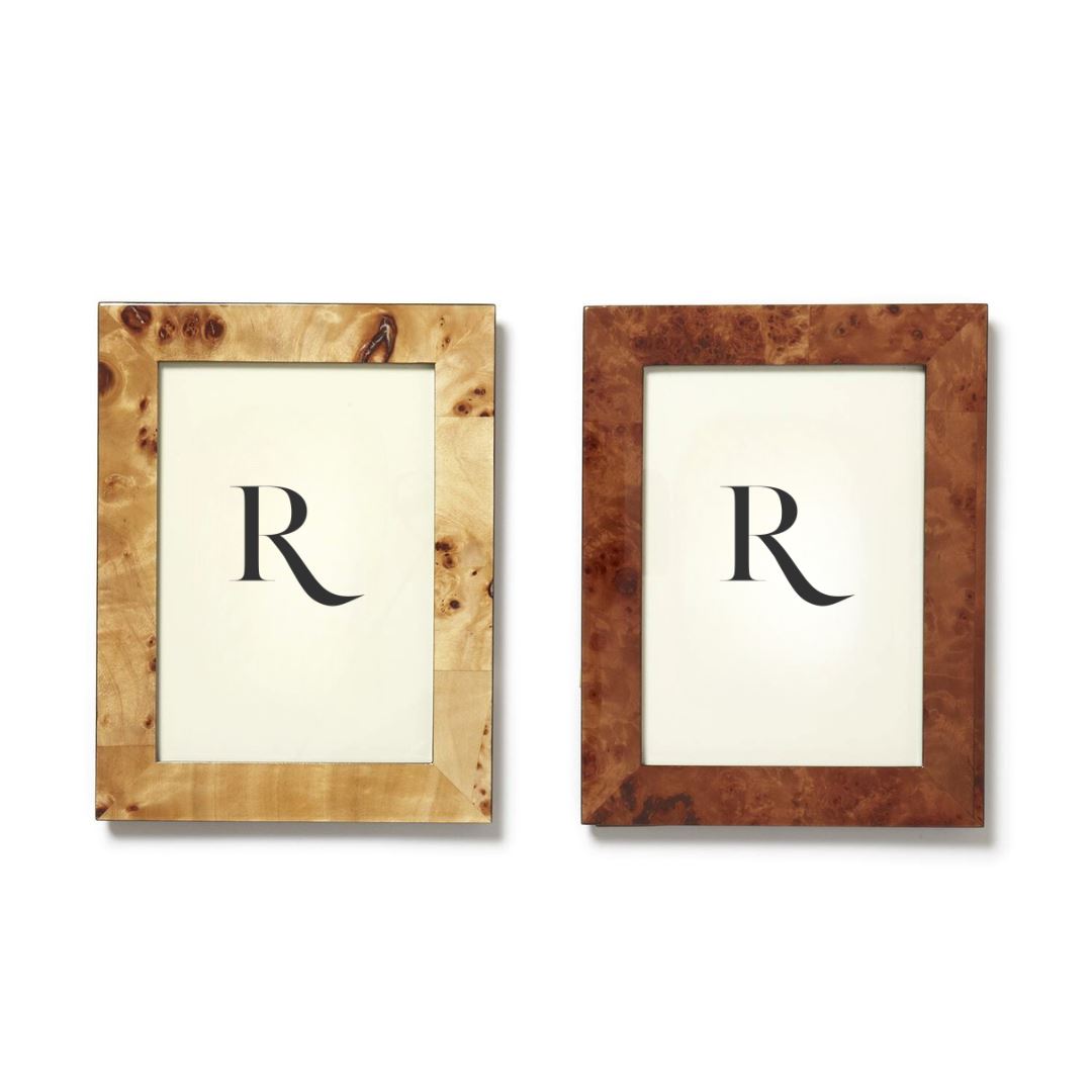Burlwood Photo Frame Objects & Accents 