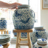 Butterfly & Dots Ginger Jar Vases, Planters & Jars 