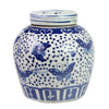 Butterfly & Dots Ginger Jar Vases, Planters & Jars 