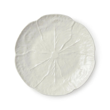 Cabbage Canape Plate - White - Set of 2 Kitchen 