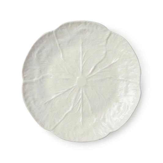 Cabbage Canape Plate - White - Set of 2 Kitchen 