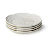Cabbage Canape Plate - White - Set of 2 Kitchen 