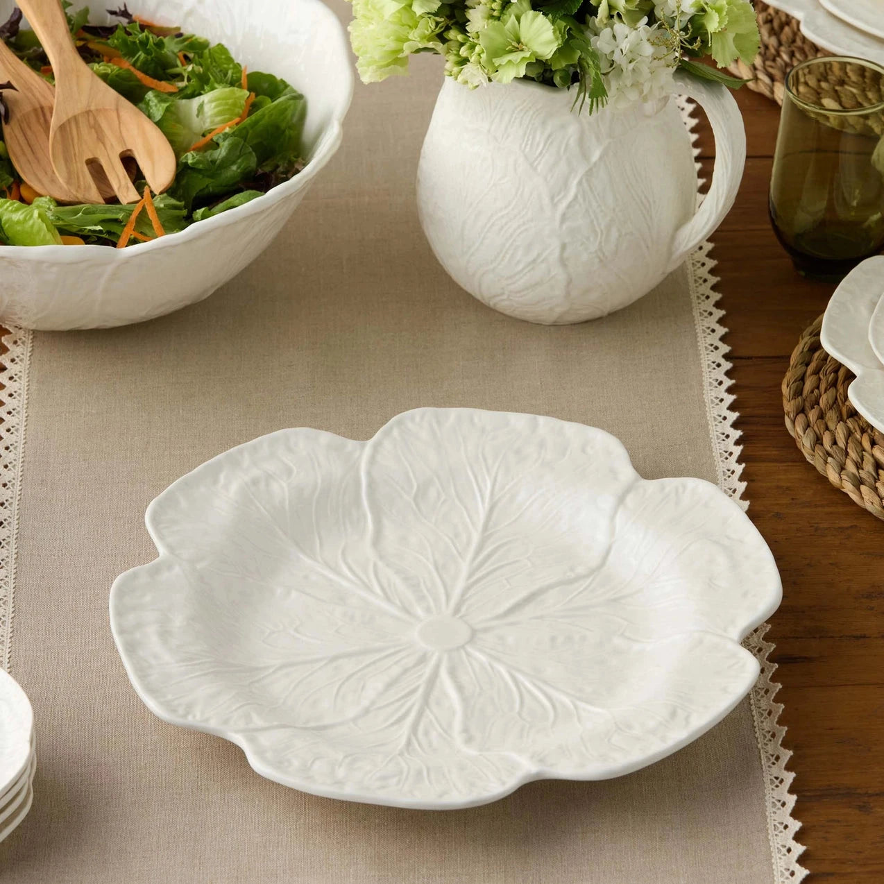 Cabbage Platter - White Kitchen 