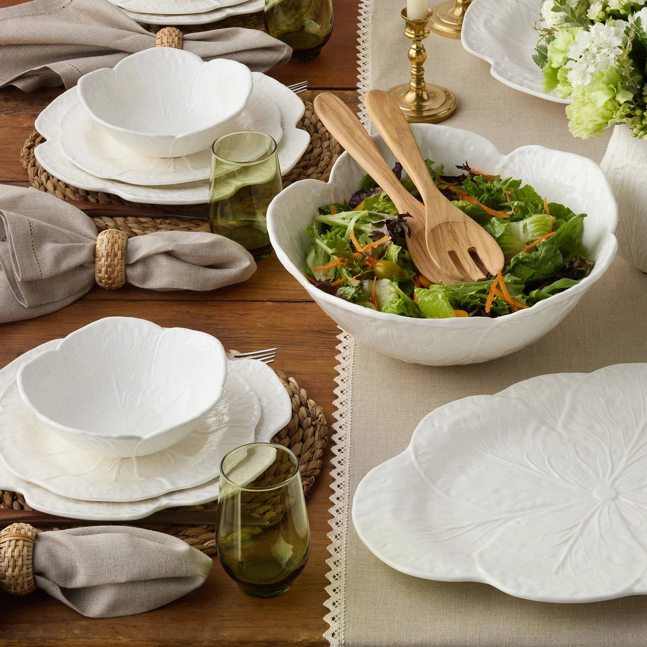 Cabbage Platter - White Kitchen 