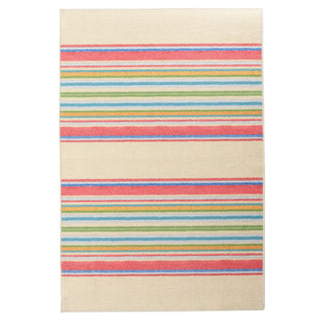 Cady Stripe Multi Machine Washable Rug RUGS 