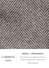 Cambridge Herringbone Cocoa Fabric By the Yard 