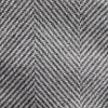 Cambridge Herringbone Graphite Fabric By the Yard 