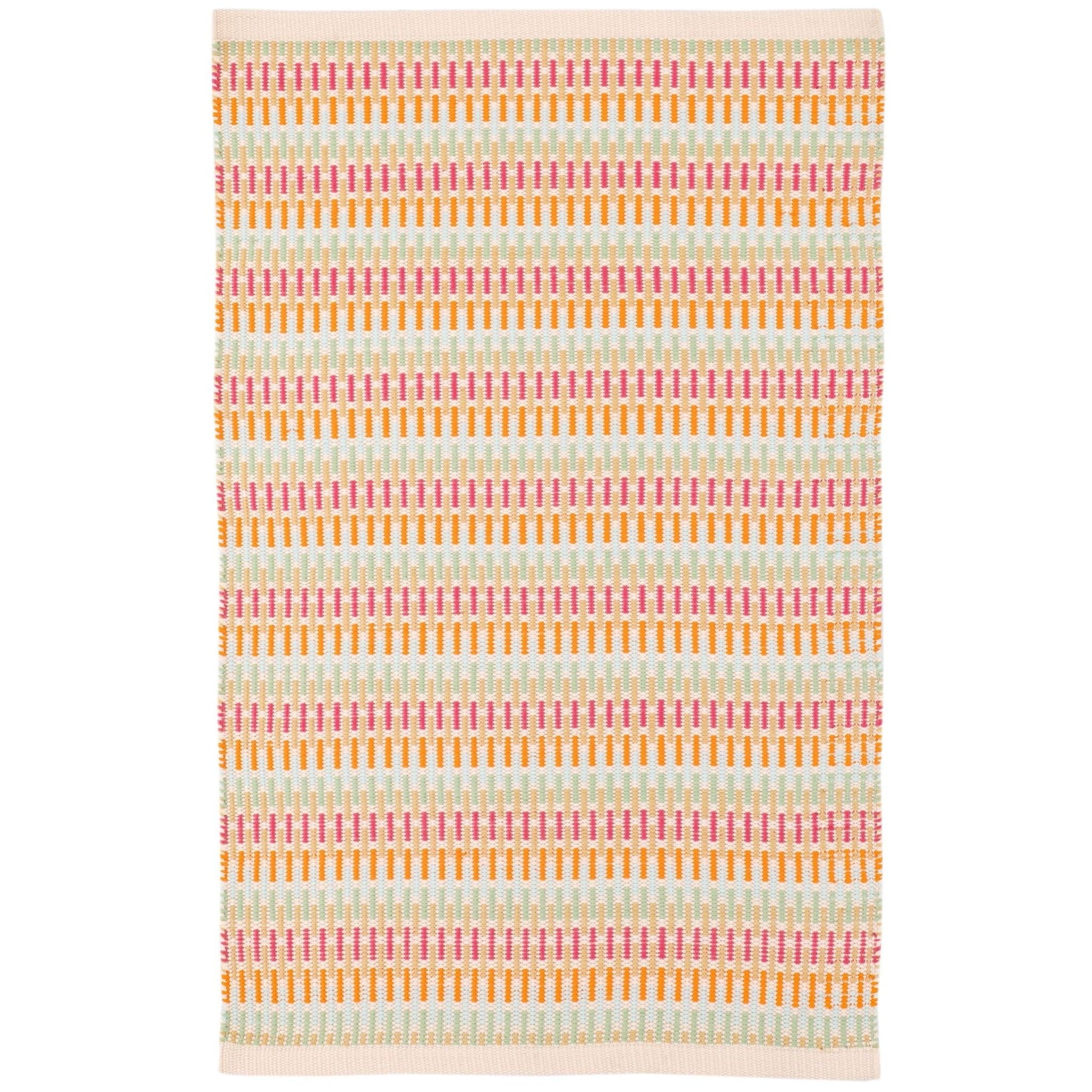 Candy Stripe Multi Handwoven Indoor/Outdoor Rug RUGS 