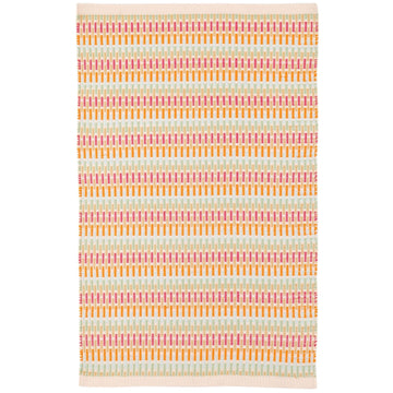 Candy Stripe Multi Handwoven Indoor/Outdoor Rug RUGS 
